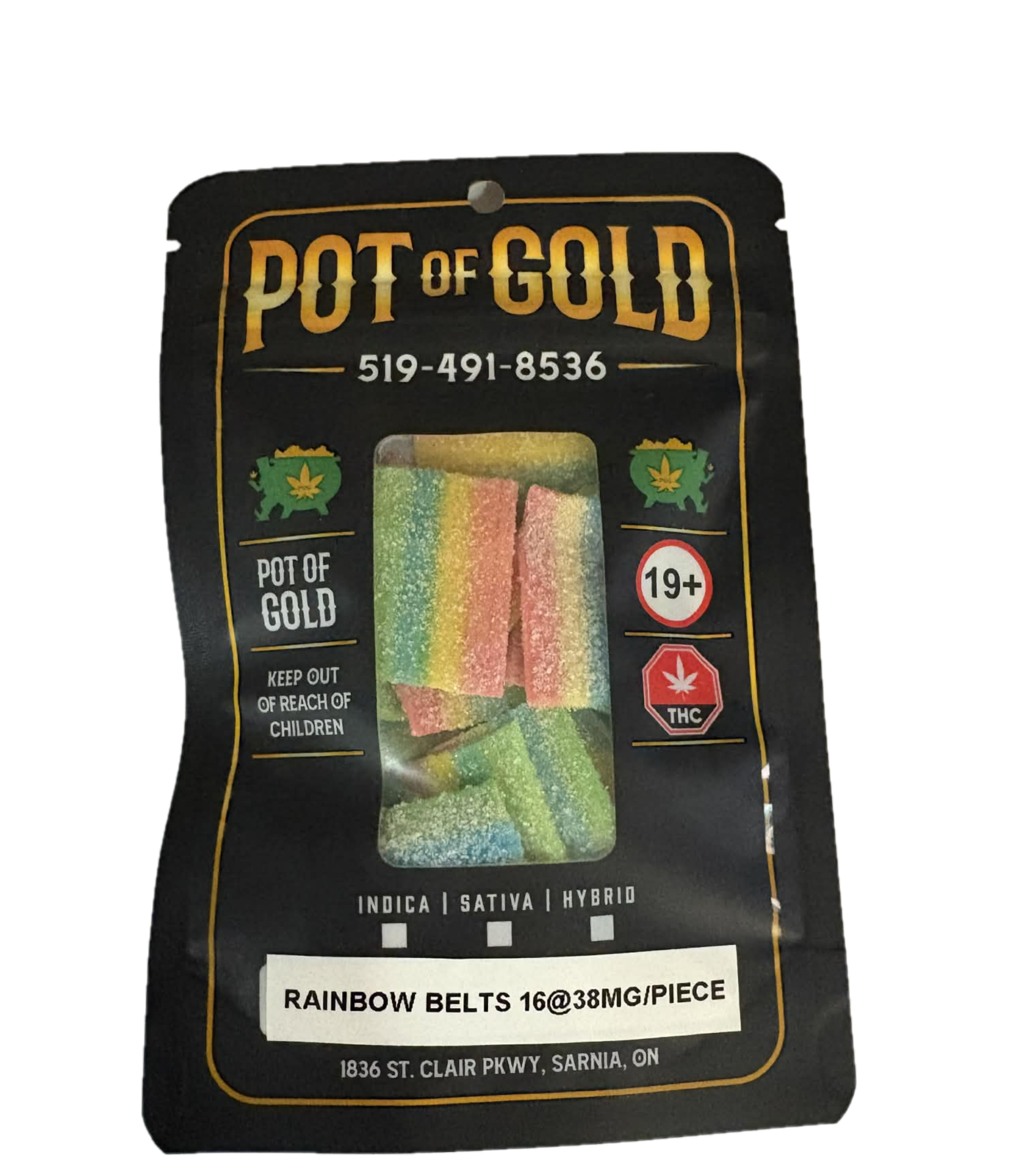 Pot Of Gold - Rainbow Belts